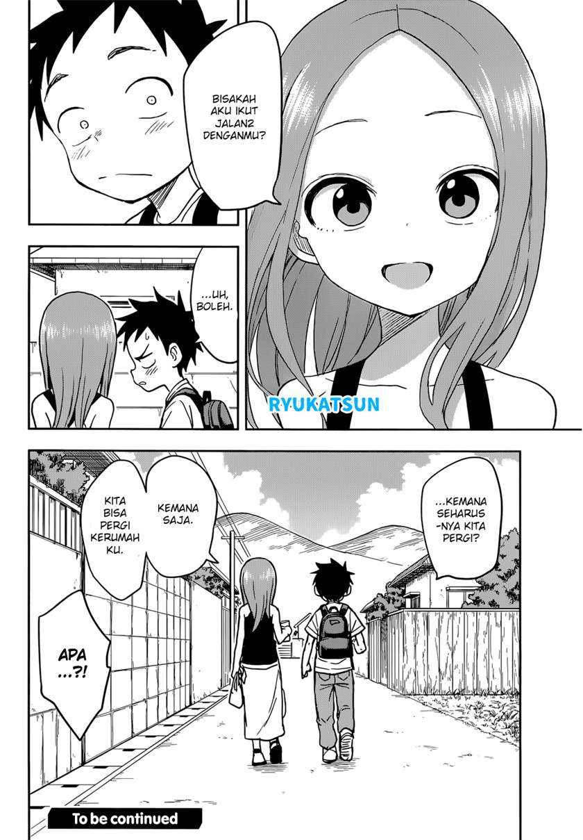 Karakai Jouzu no Takagi-san Chapter 133