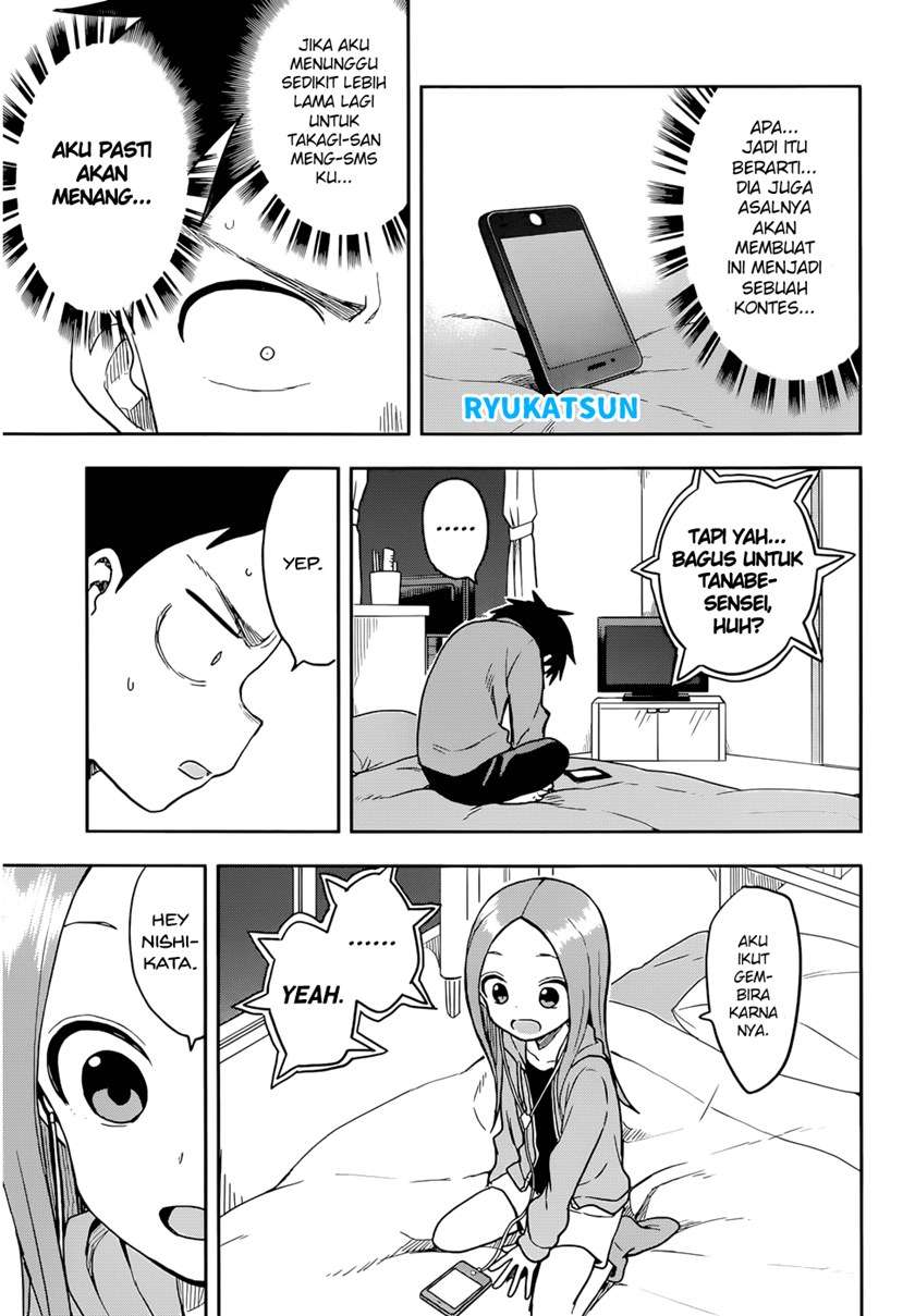 Karakai Jouzu no Takagi-san Chapter 134