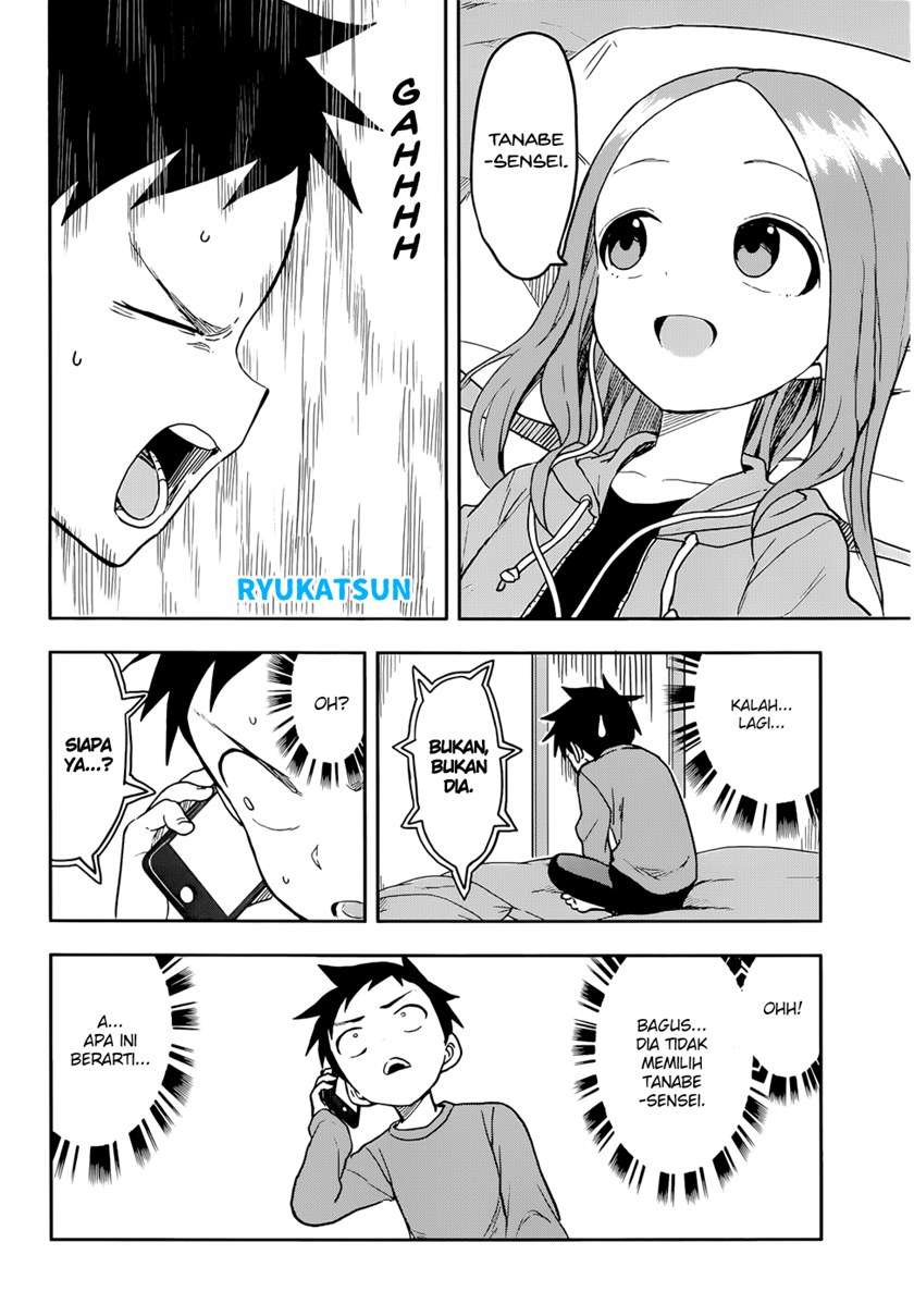 Karakai Jouzu no Takagi-san Chapter 134