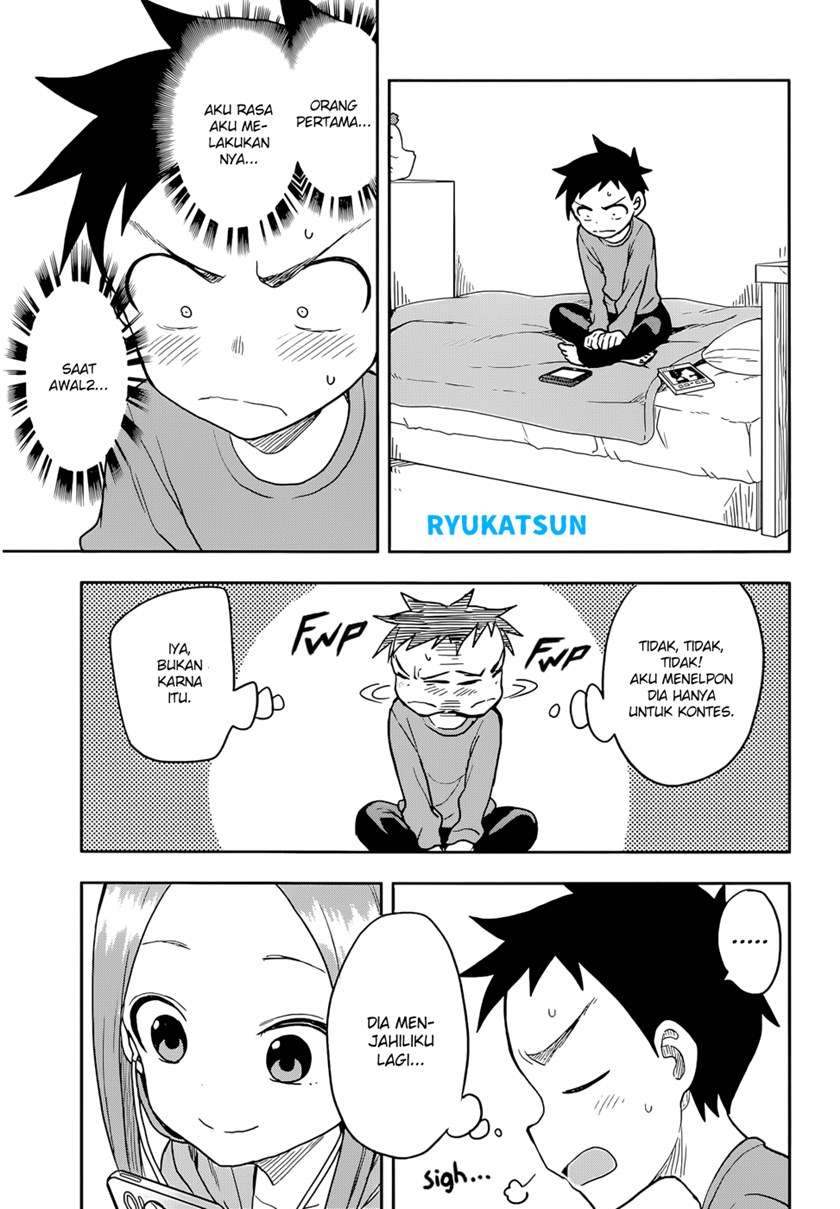 Karakai Jouzu no Takagi-san Chapter 134