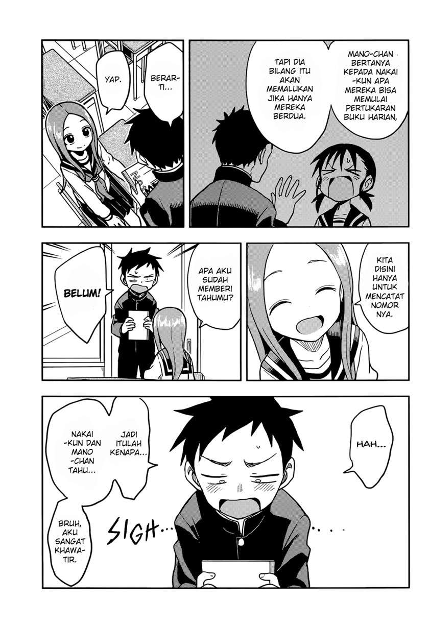 Karakai Jouzu no Takagi-san Chapter 136