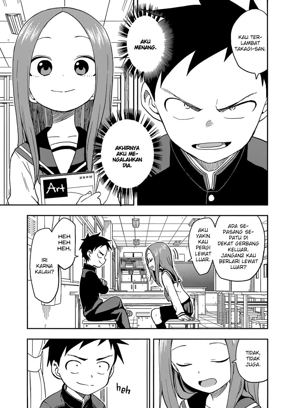 Karakai Jouzu no Takagi-san Chapter 141