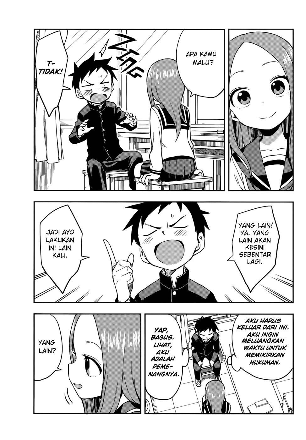 Karakai Jouzu no Takagi-san Chapter 141