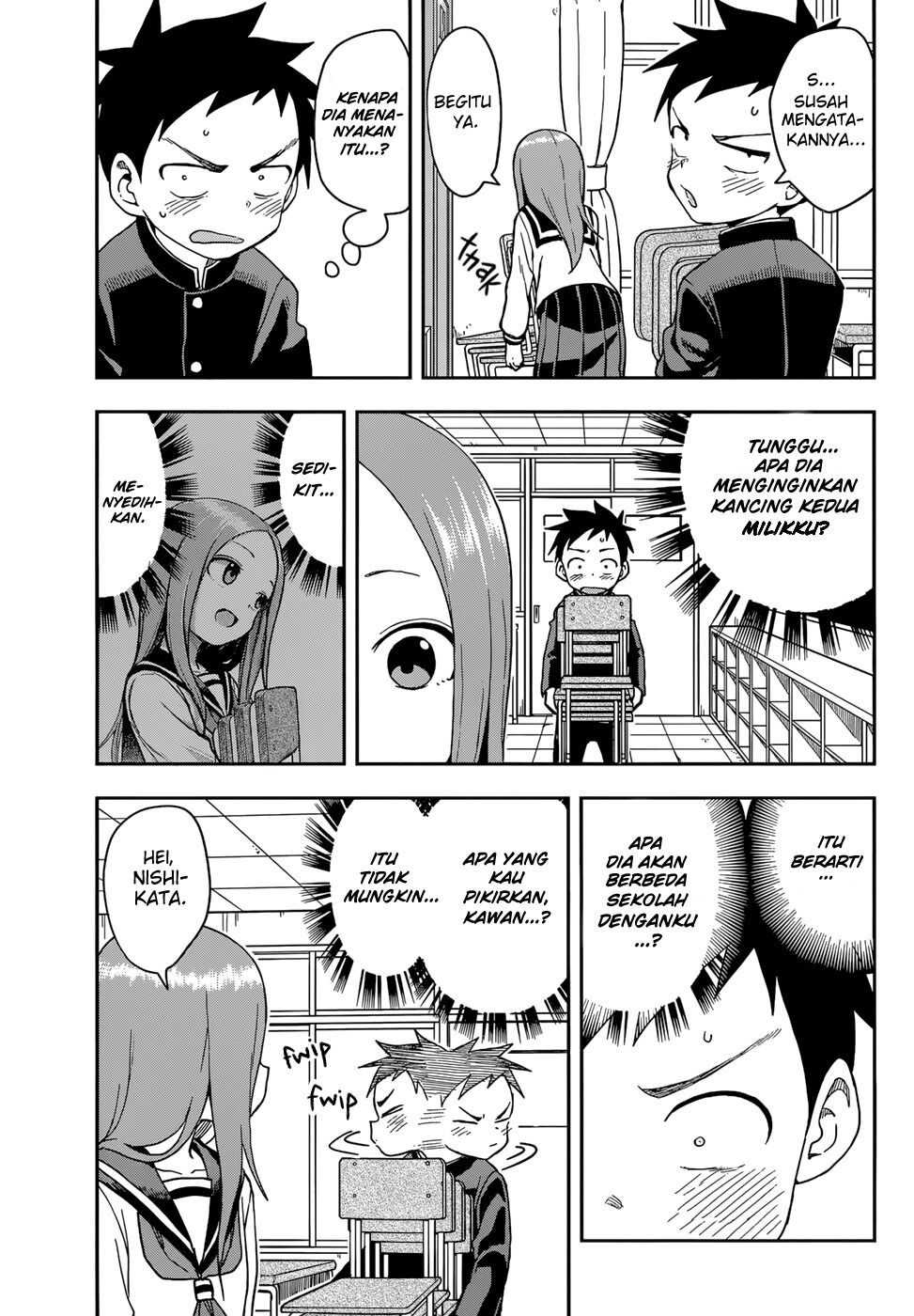 Karakai Jouzu no Takagi-san Chapter 142