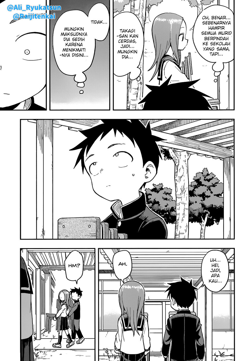 Karakai Jouzu no Takagi-san Chapter 142