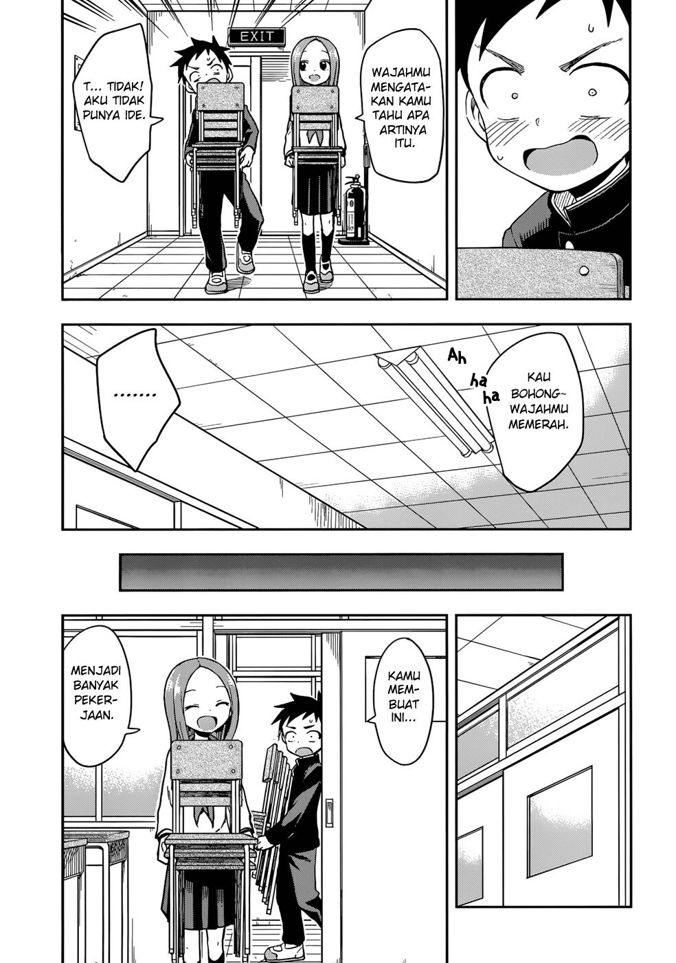 Karakai Jouzu no Takagi-san Chapter 142