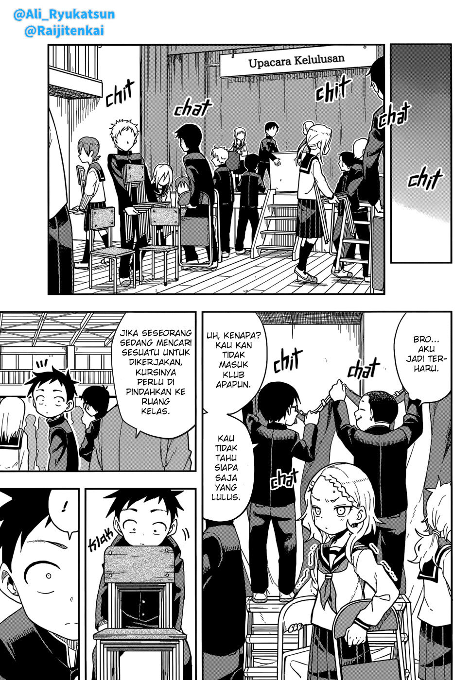 Karakai Jouzu no Takagi-san Chapter 142