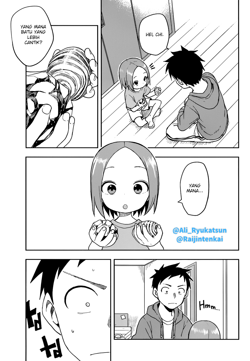 Karakai Jouzu no Takagi-san Chapter 145