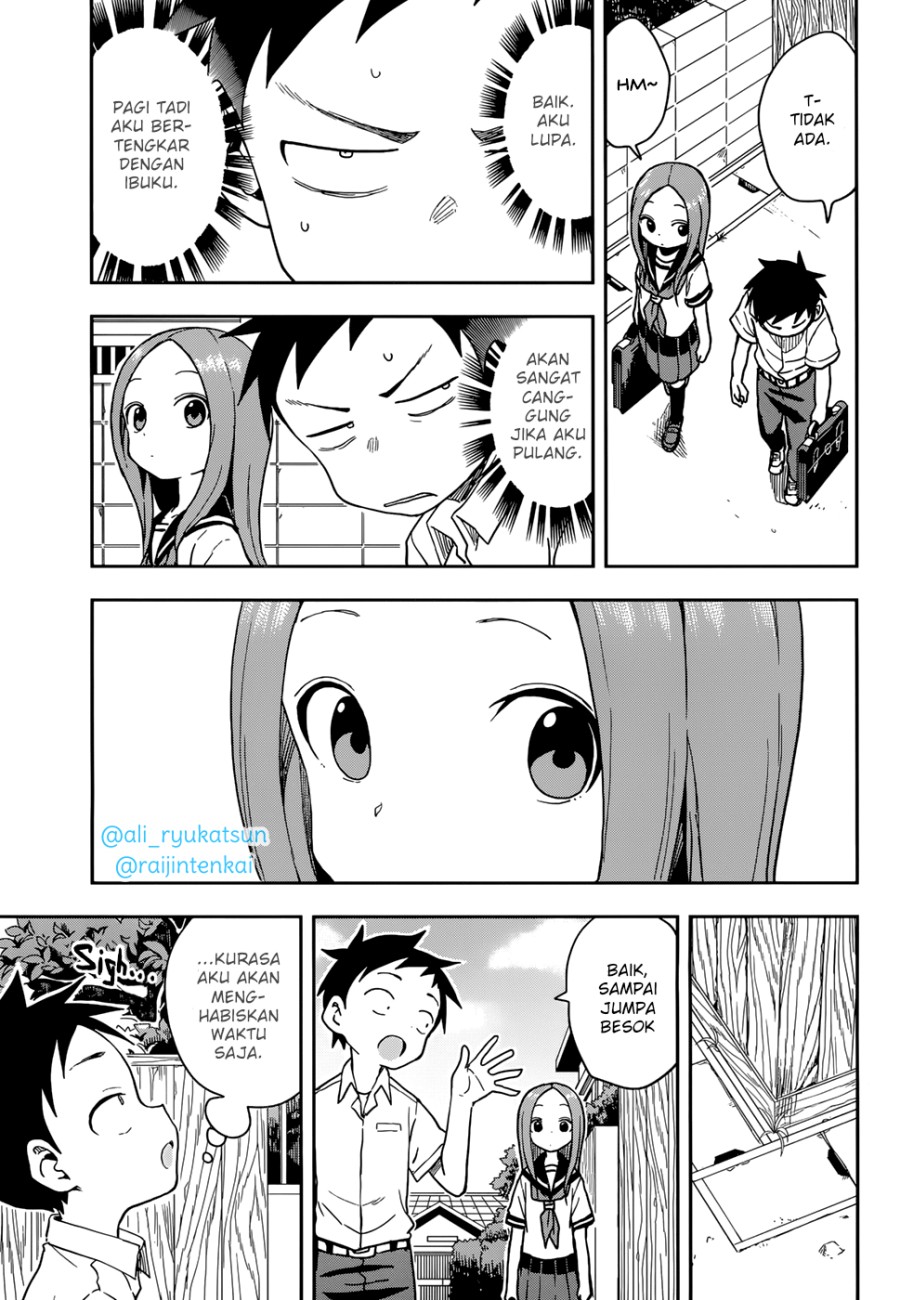 Karakai Jouzu no Takagi-san Chapter 147