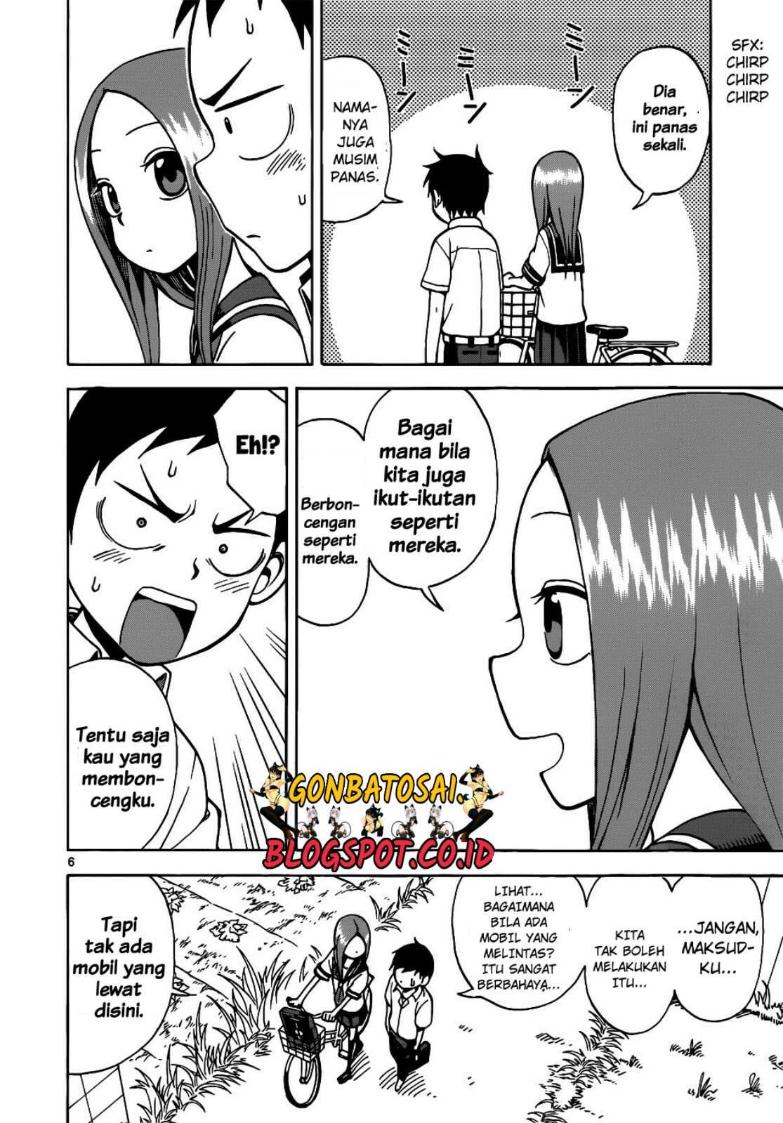 Karakai Jouzu no Takagi-san Chapter 15