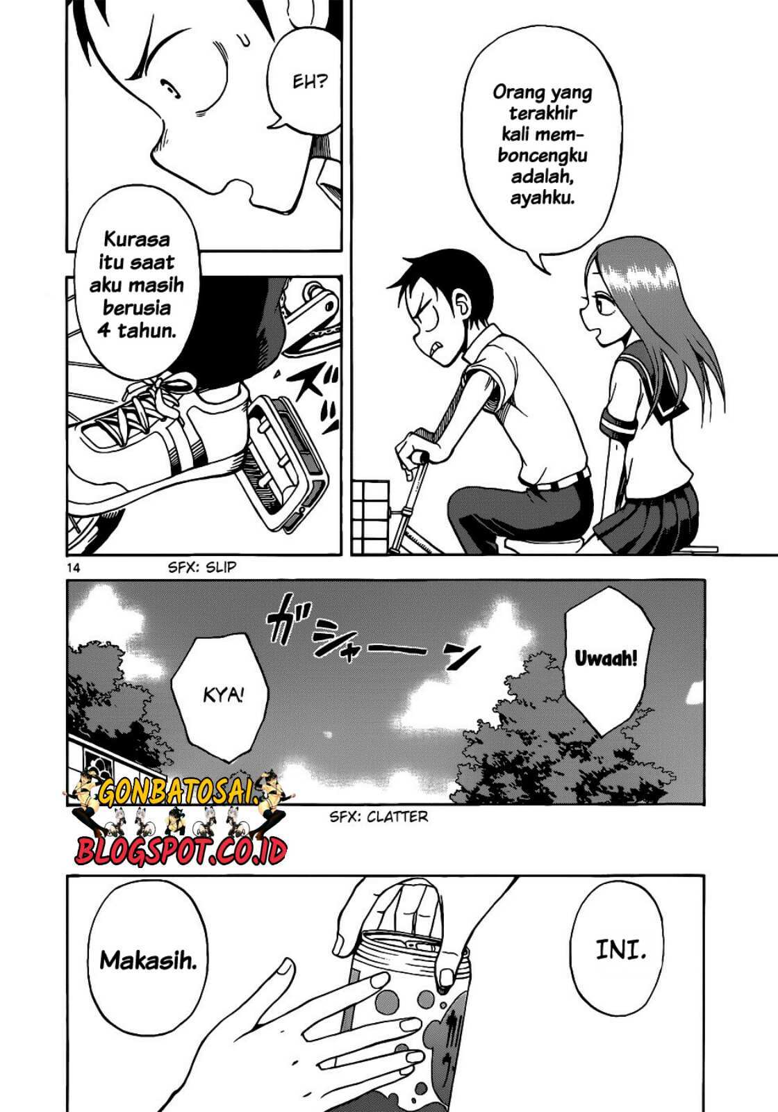 Karakai Jouzu no Takagi-san Chapter 15