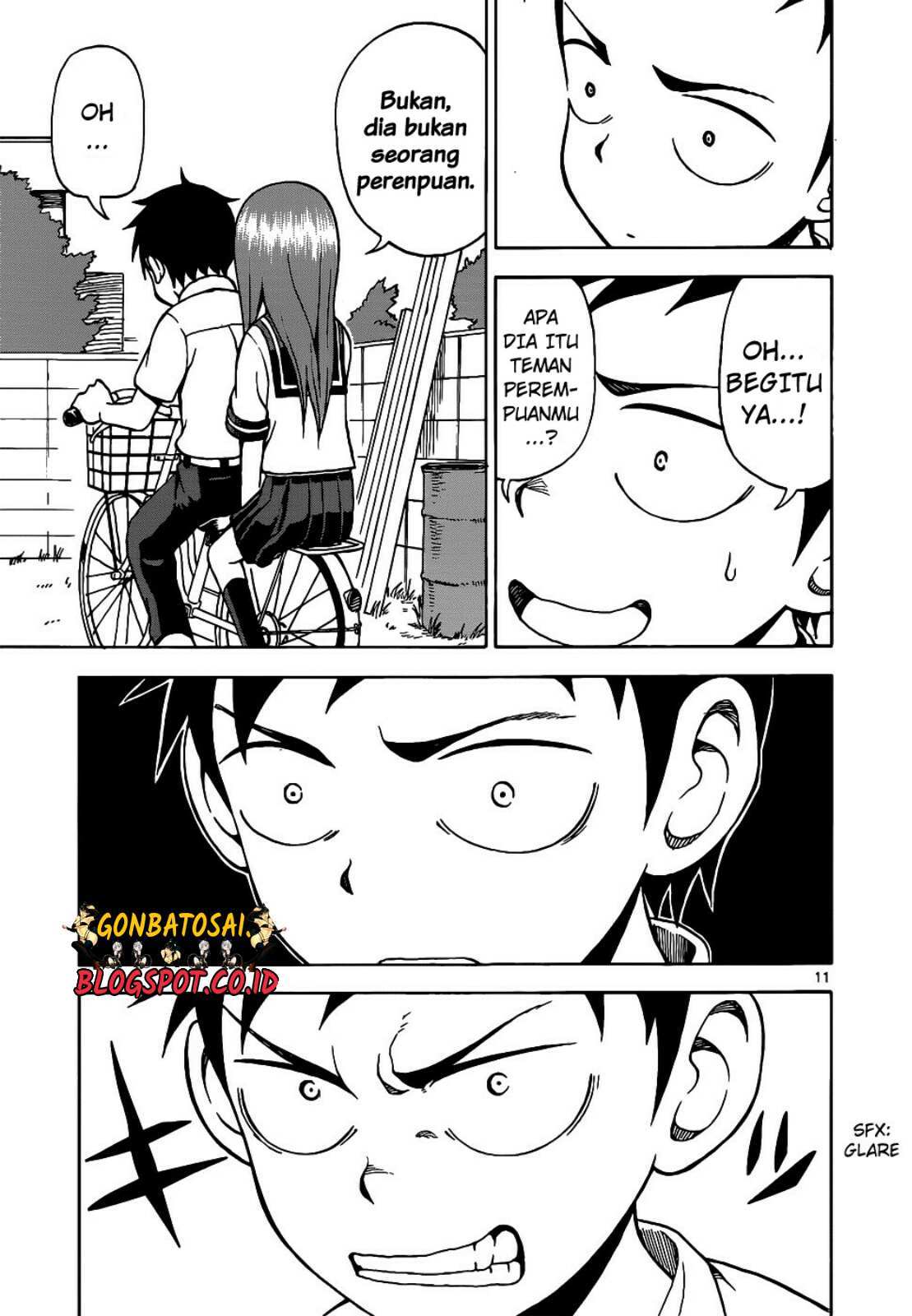 Karakai Jouzu no Takagi-san Chapter 15