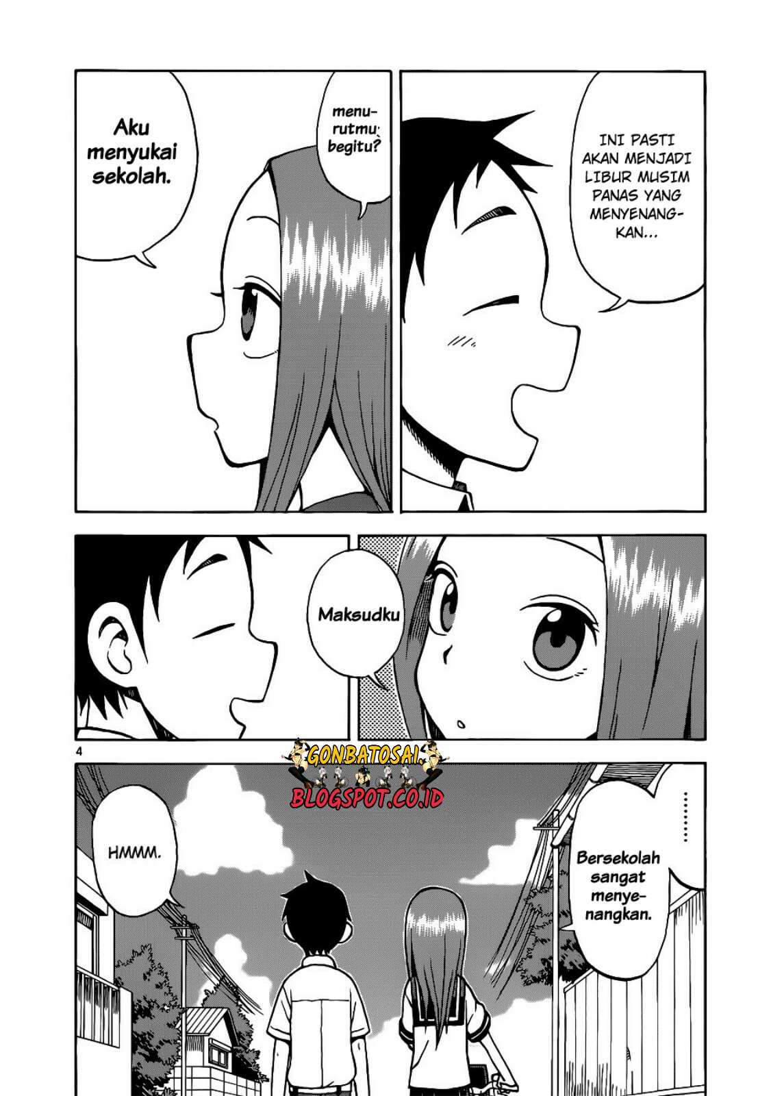 Karakai Jouzu no Takagi-san Chapter 15