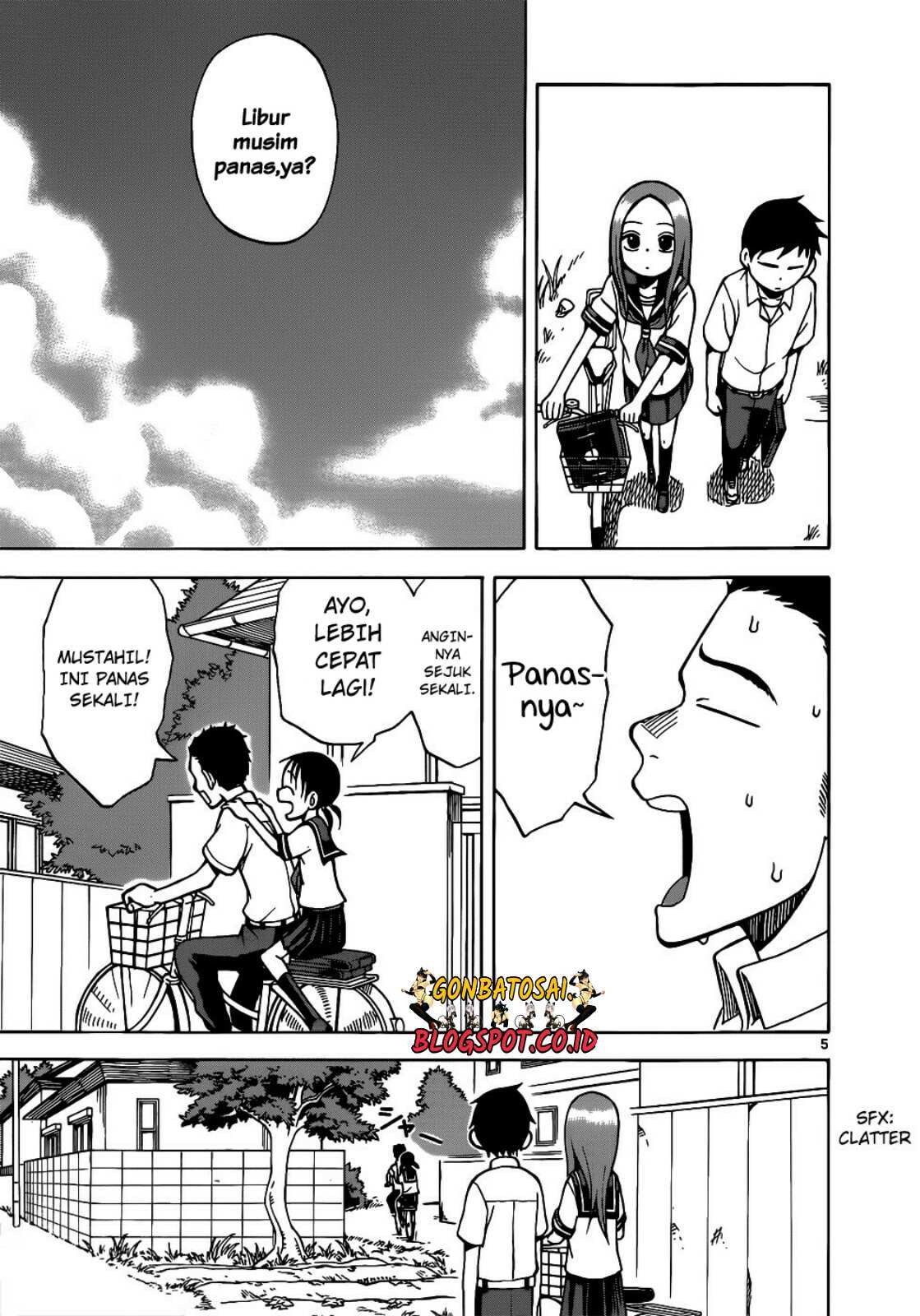 Karakai Jouzu no Takagi-san Chapter 15