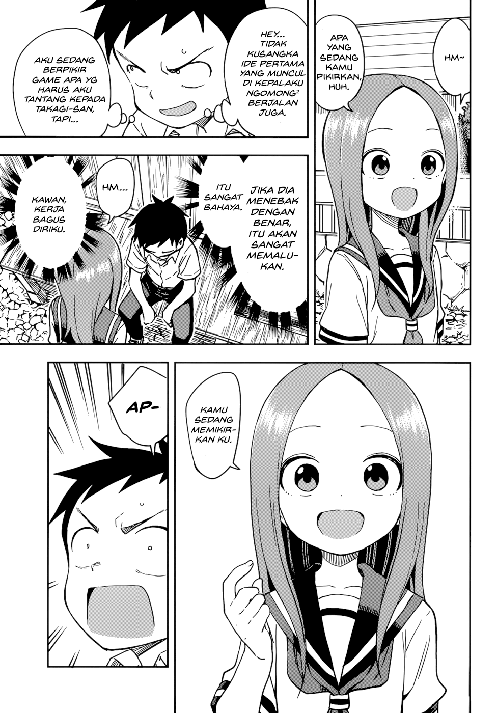 Karakai Jouzu no Takagi-san Chapter 150