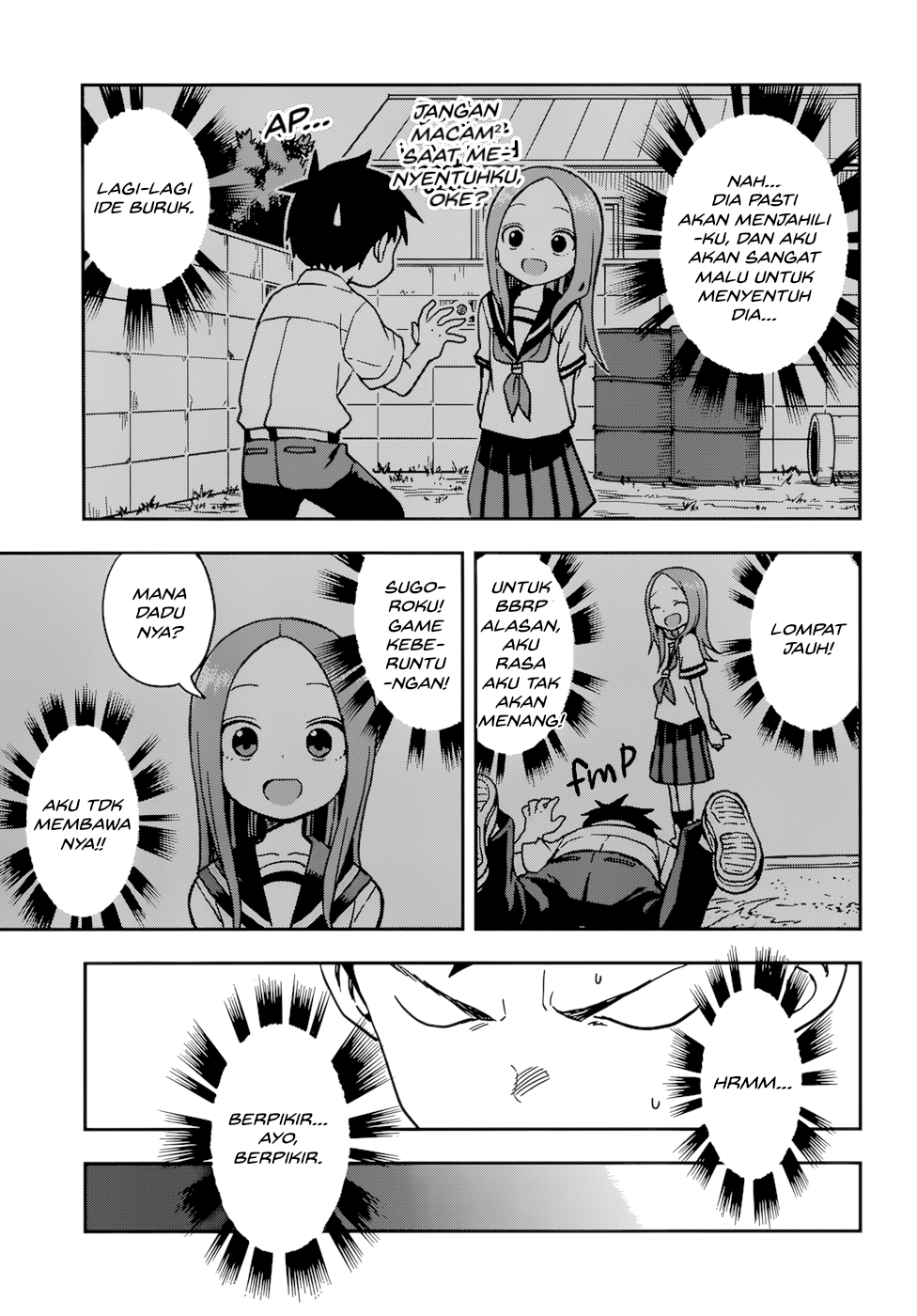 Karakai Jouzu no Takagi-san Chapter 150