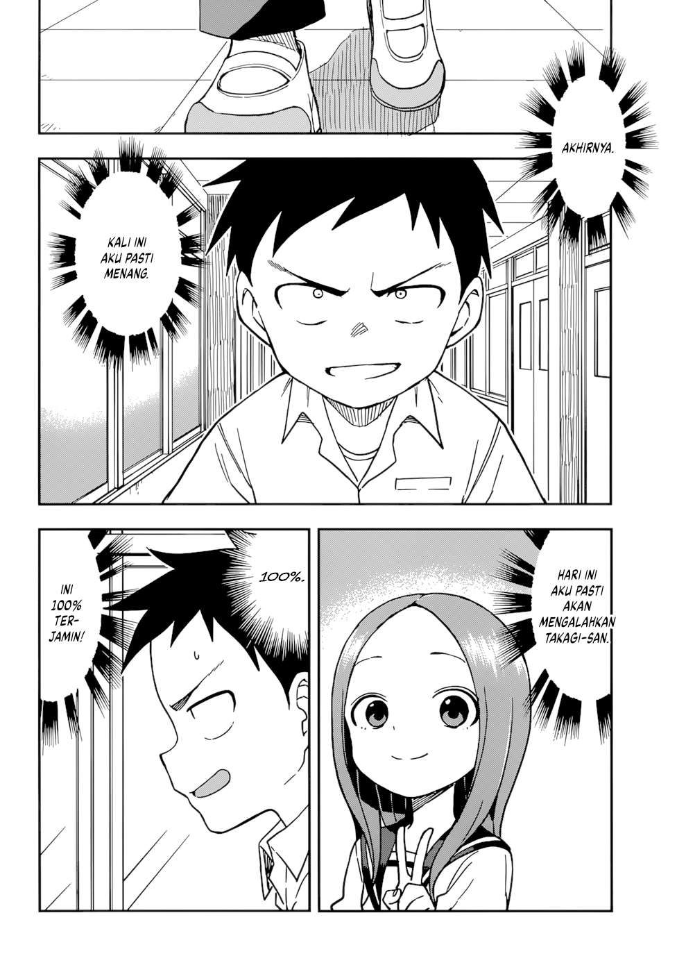 Karakai Jouzu no Takagi-san Chapter 150