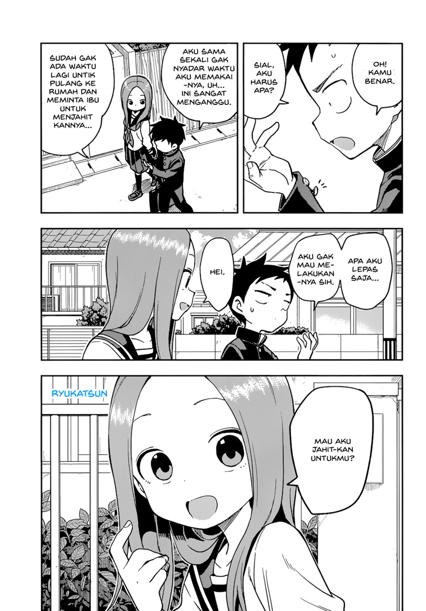 Karakai Jouzu no Takagi-san Chapter 151