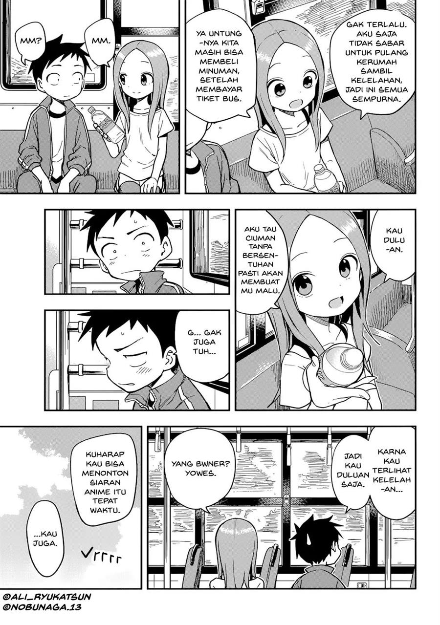 Karakai Jouzu no Takagi-san Chapter 153