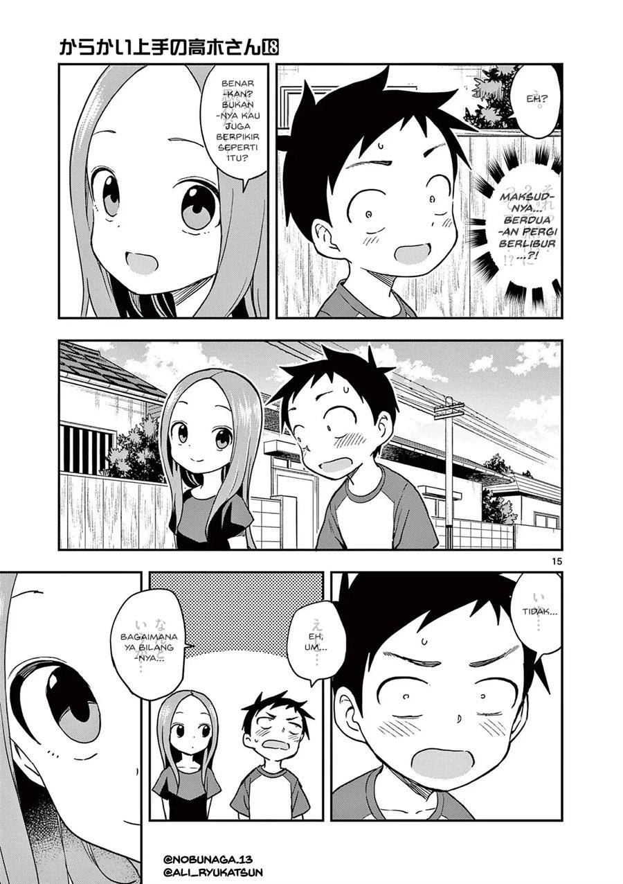 Karakai Jouzu no Takagi-san Chapter 154