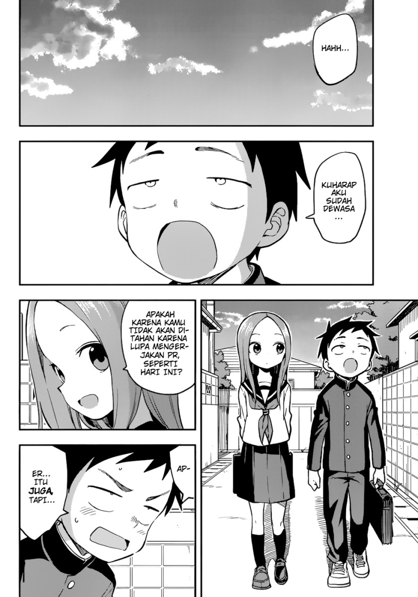 Karakai Jouzu no Takagi-san Chapter 156