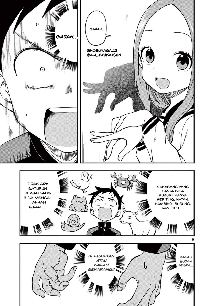 Karakai Jouzu no Takagi-san Chapter 156