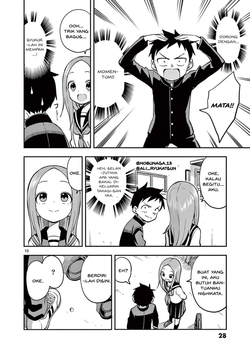 Karakai Jouzu no Takagi-san Chapter 156