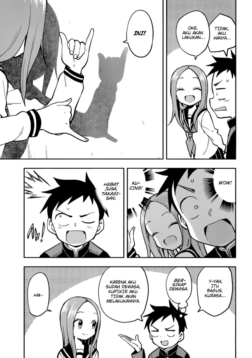 Karakai Jouzu no Takagi-san Chapter 156