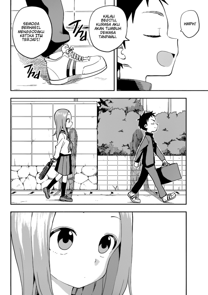 Karakai Jouzu no Takagi-san Chapter 156