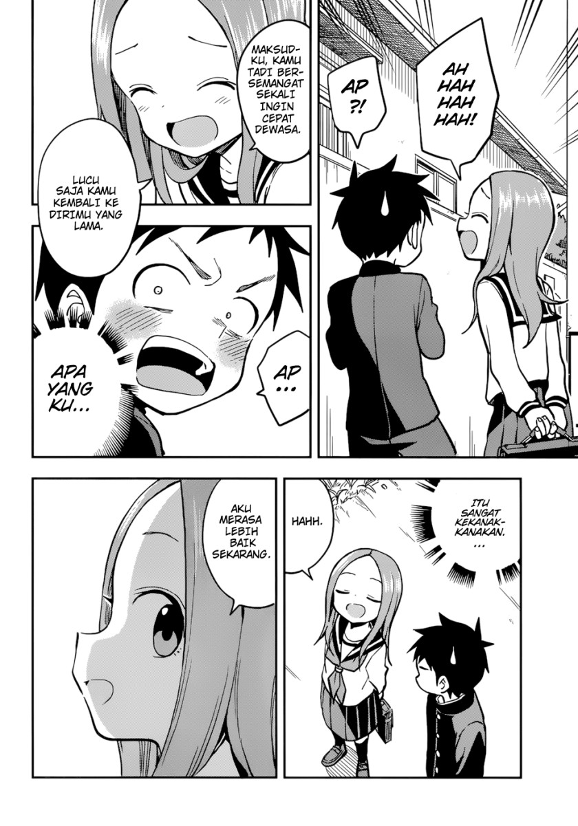 Karakai Jouzu no Takagi-san Chapter 156