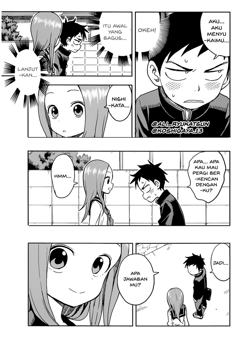 Karakai Jouzu no Takagi-san Chapter 158