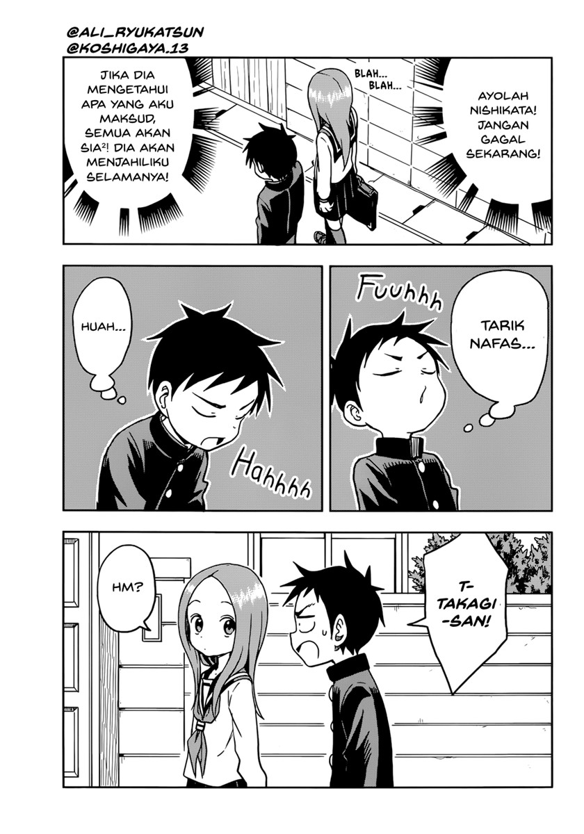 Karakai Jouzu no Takagi-san Chapter 158