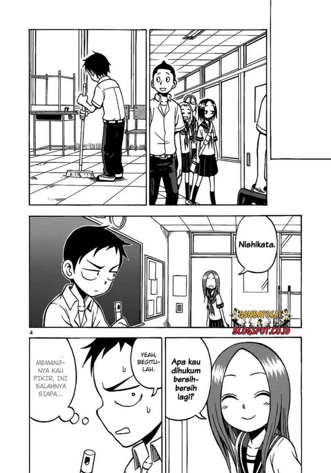 Karakai Jouzu no Takagi-san Chapter 16