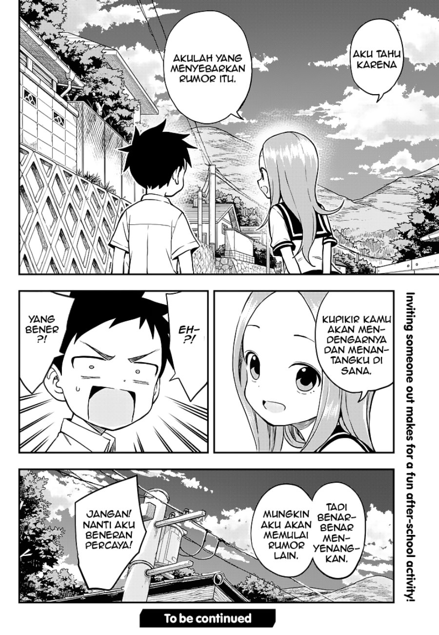 Karakai Jouzu no Takagi-san Chapter 164