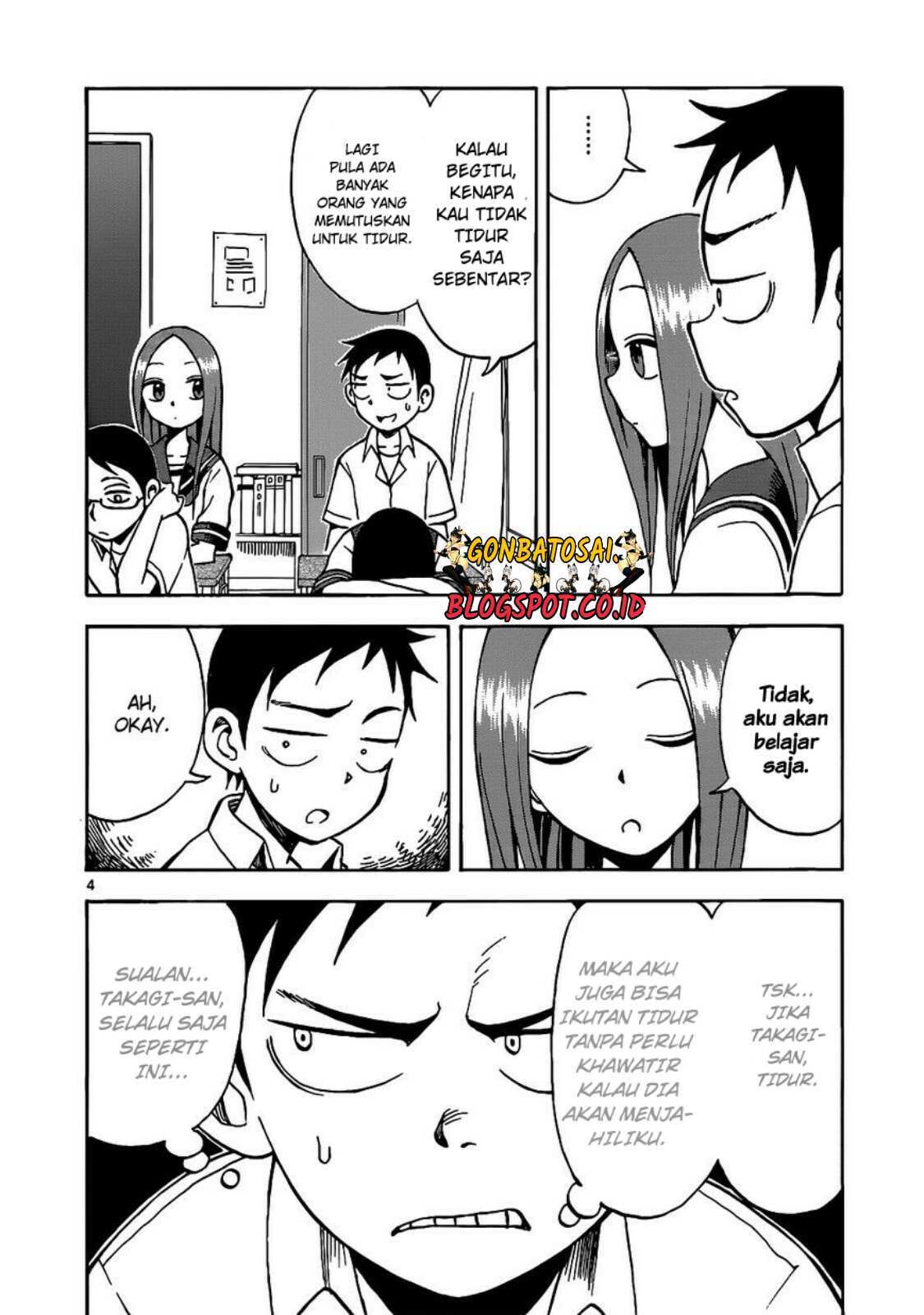 Karakai Jouzu no Takagi-san Chapter 17