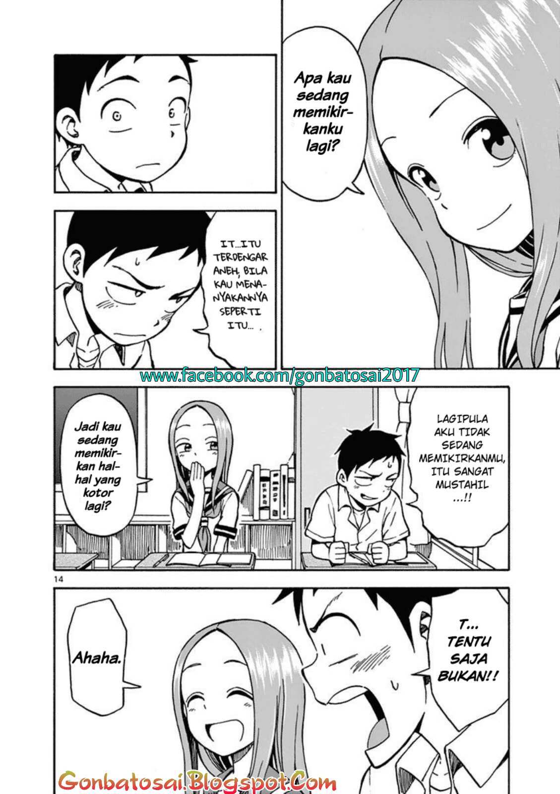 Karakai Jouzu no Takagi-san Chapter 22