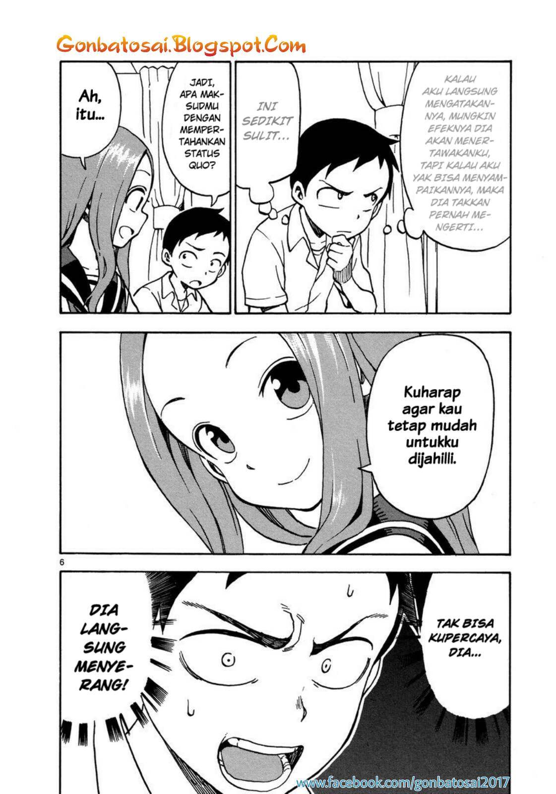 Karakai Jouzu no Takagi-san Chapter 25