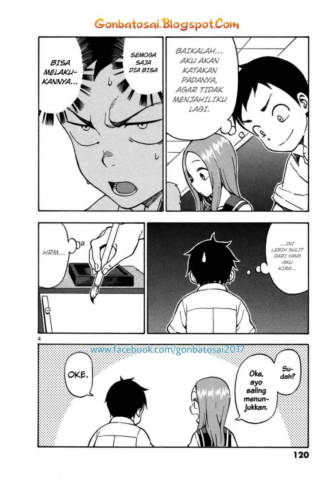 Karakai Jouzu no Takagi-san Chapter 25