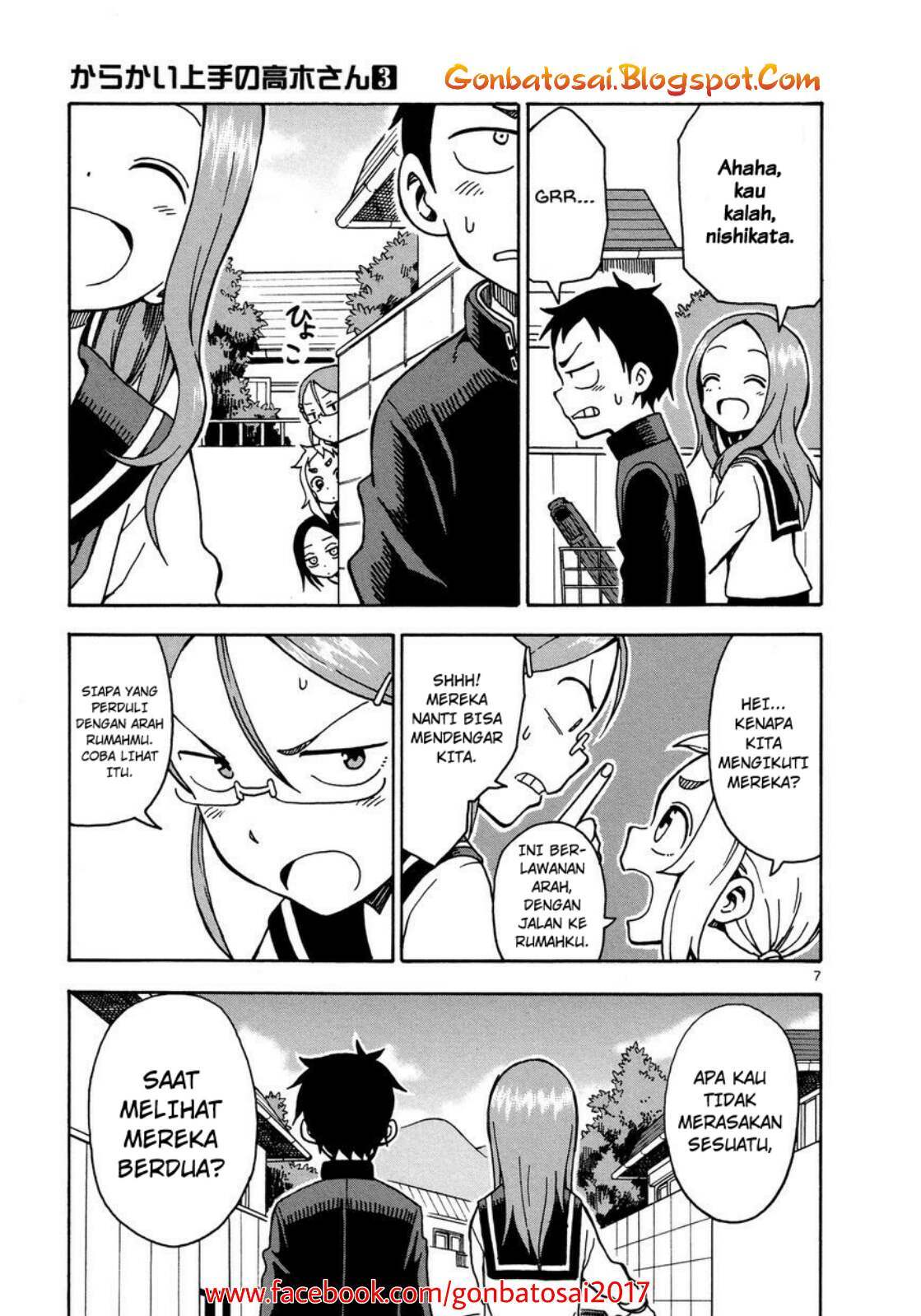 Karakai Jouzu no Takagi-san Chapter 26