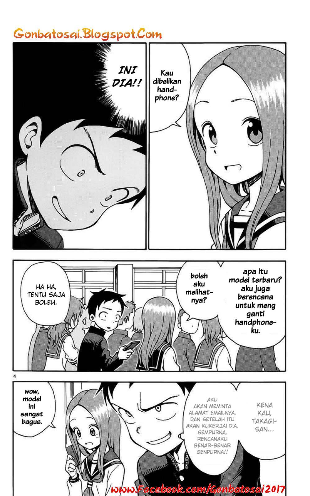 Karakai Jouzu no Takagi-san Chapter 27