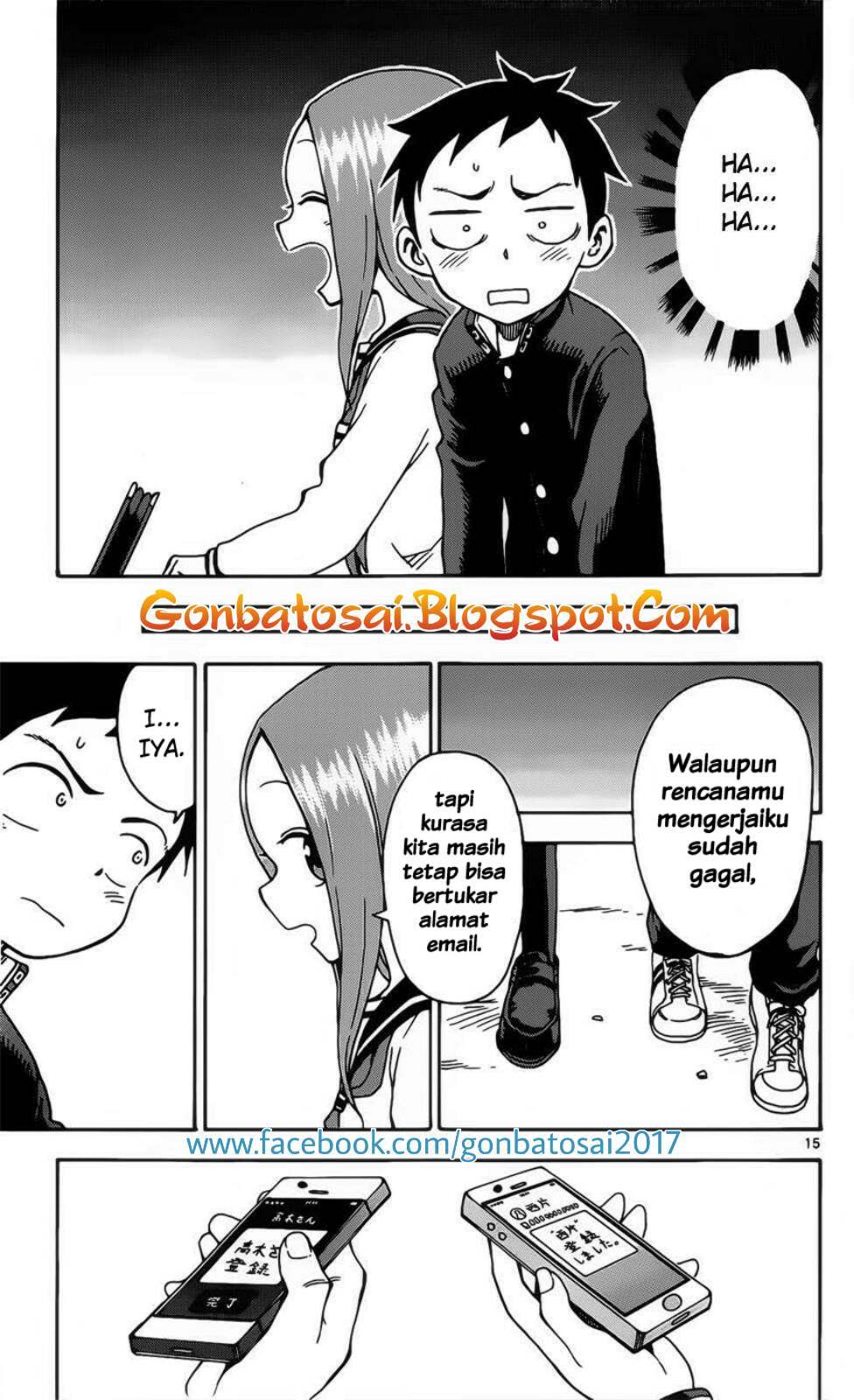 Karakai Jouzu no Takagi-san Chapter 27