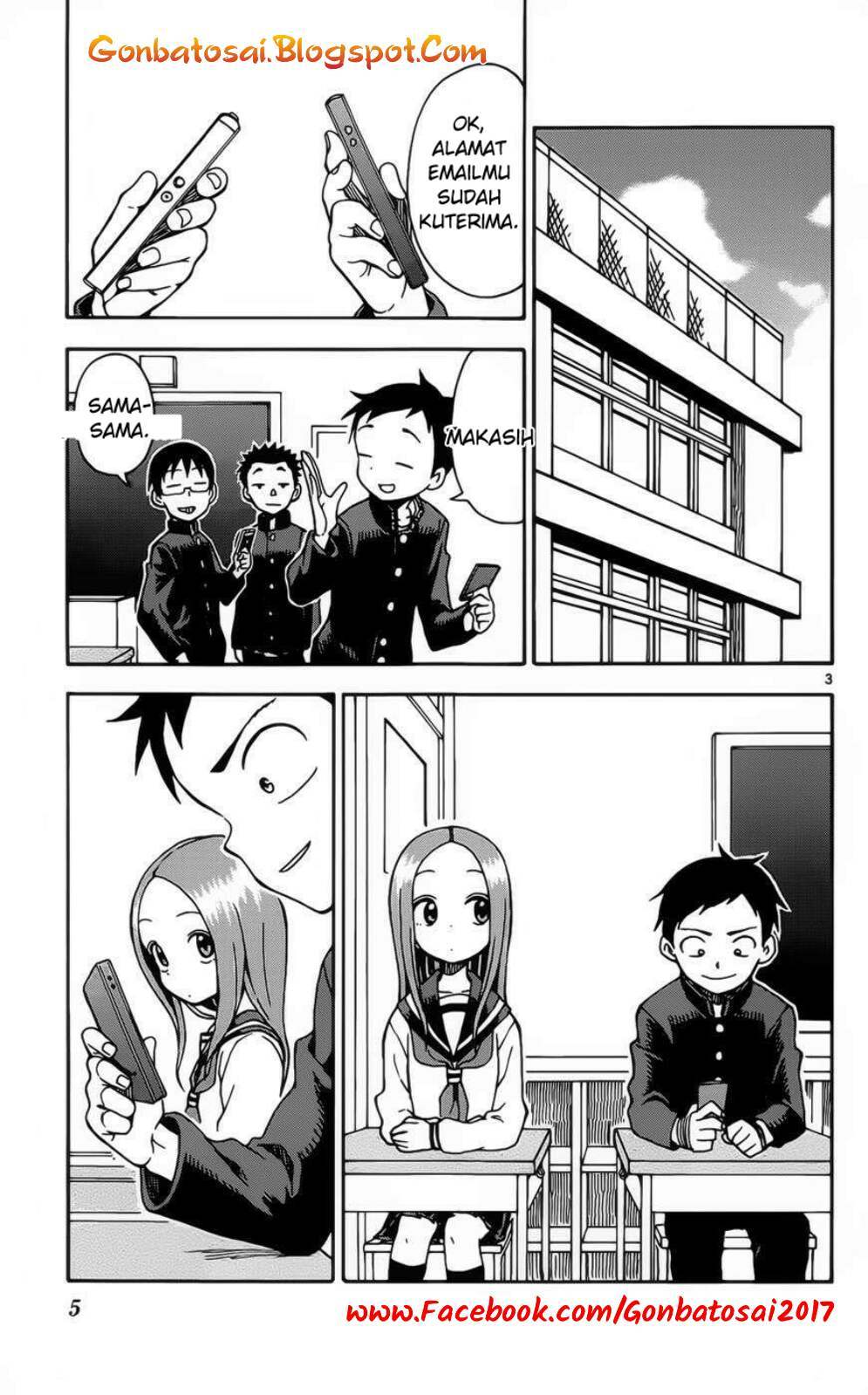 Karakai Jouzu no Takagi-san Chapter 27