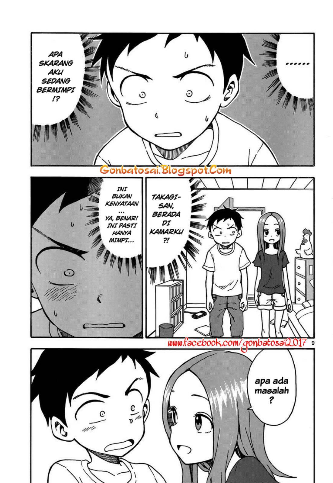 Karakai Jouzu no Takagi-san Chapter 28