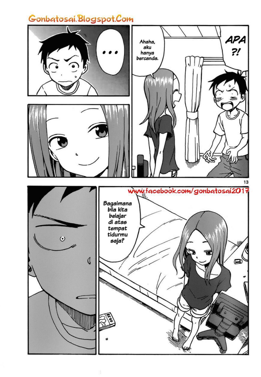 Karakai Jouzu no Takagi-san Chapter 28