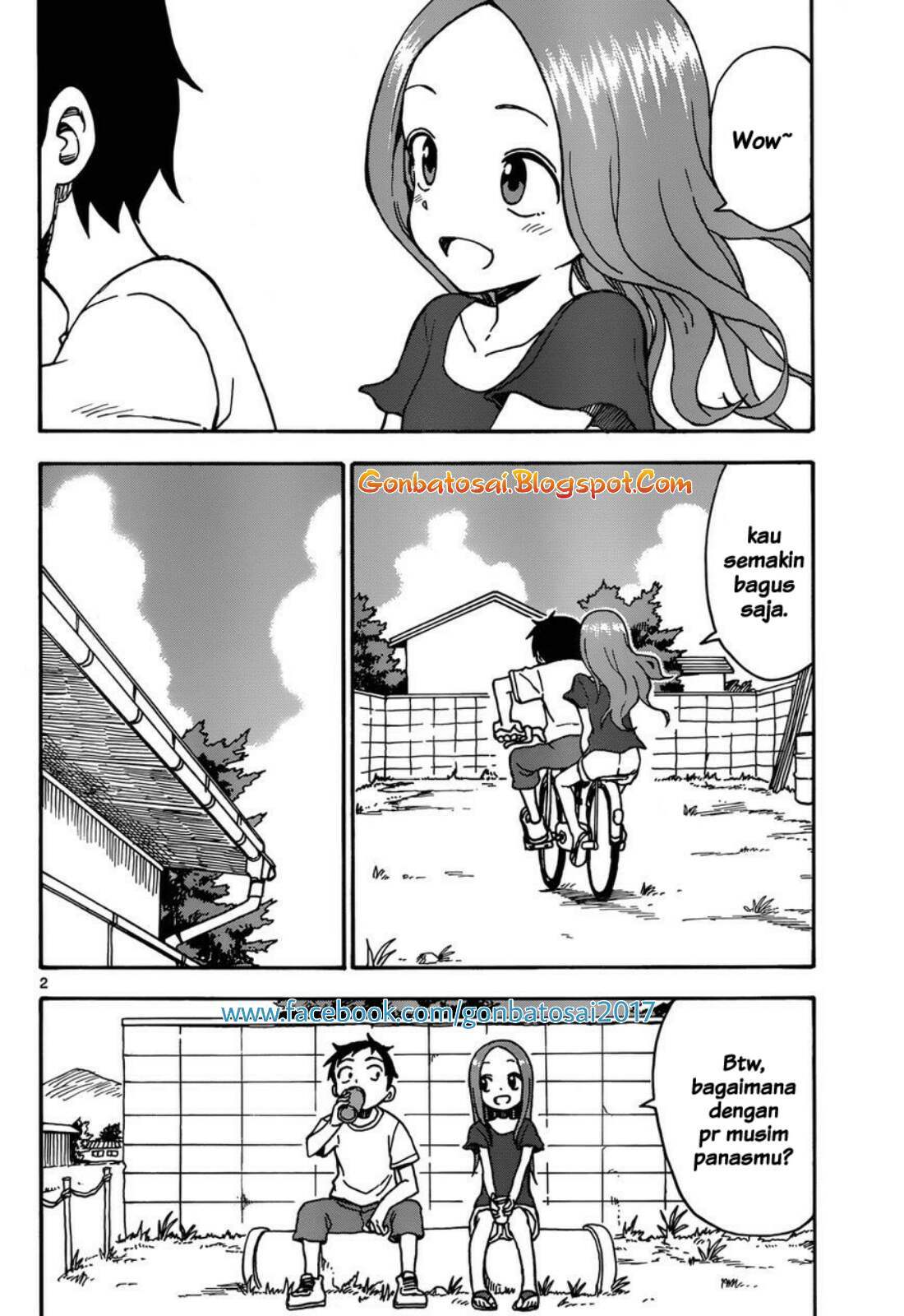 Karakai Jouzu no Takagi-san Chapter 28