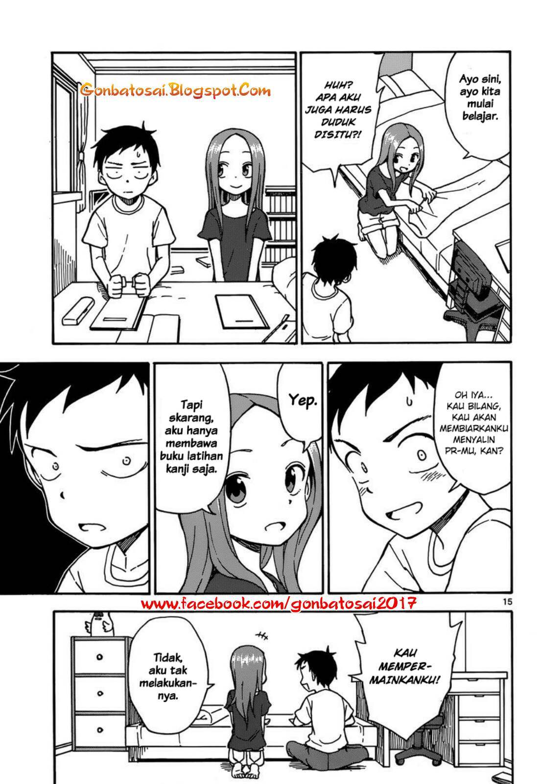 Karakai Jouzu no Takagi-san Chapter 28