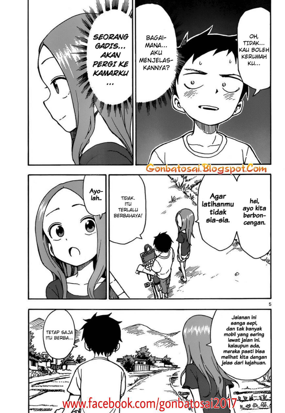 Karakai Jouzu no Takagi-san Chapter 28