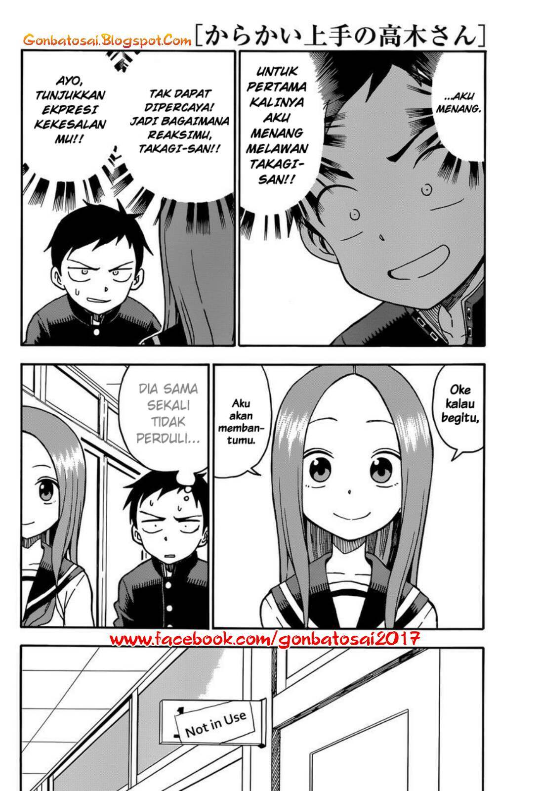 Karakai Jouzu no Takagi-san Chapter 29