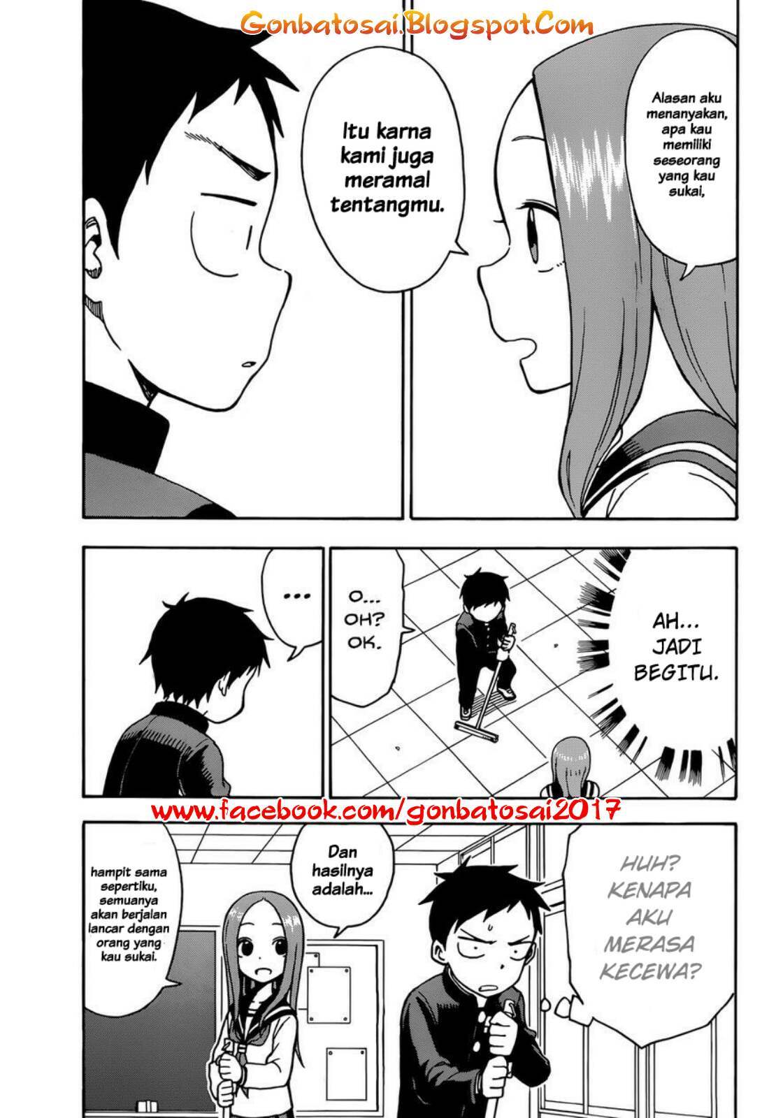 Karakai Jouzu no Takagi-san Chapter 29