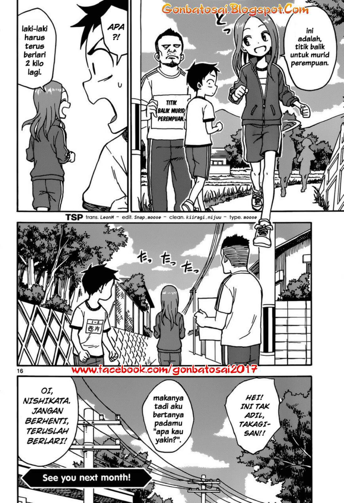 Karakai Jouzu no Takagi-san Chapter 30